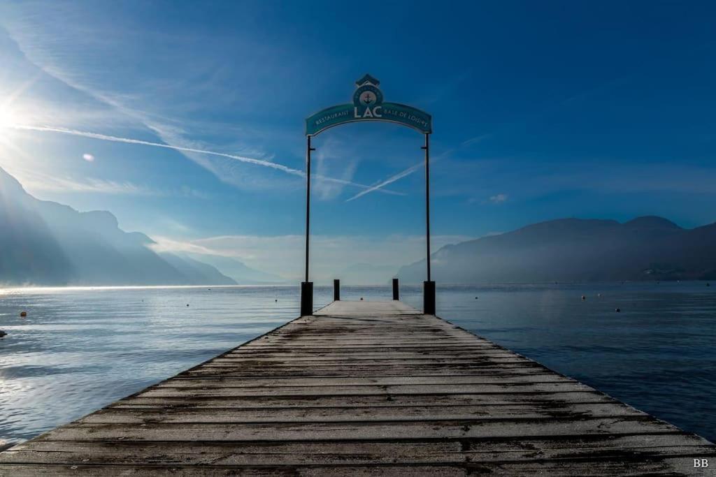 Du Vent Dans Les Arbres -120M2 Belle Vue Sur Le Lac Chindrieux ภายนอก รูปภาพ